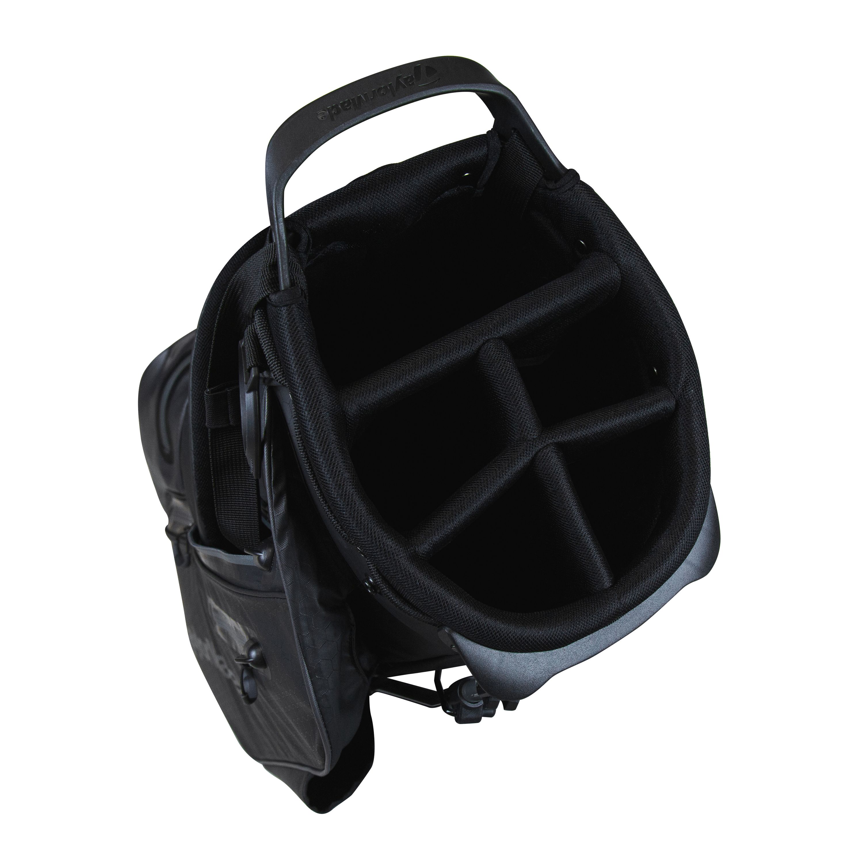 Taylormade Flextech Waterproof Black/Charcoal Standbag