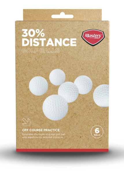 Masters 30% Distance Golf Balls