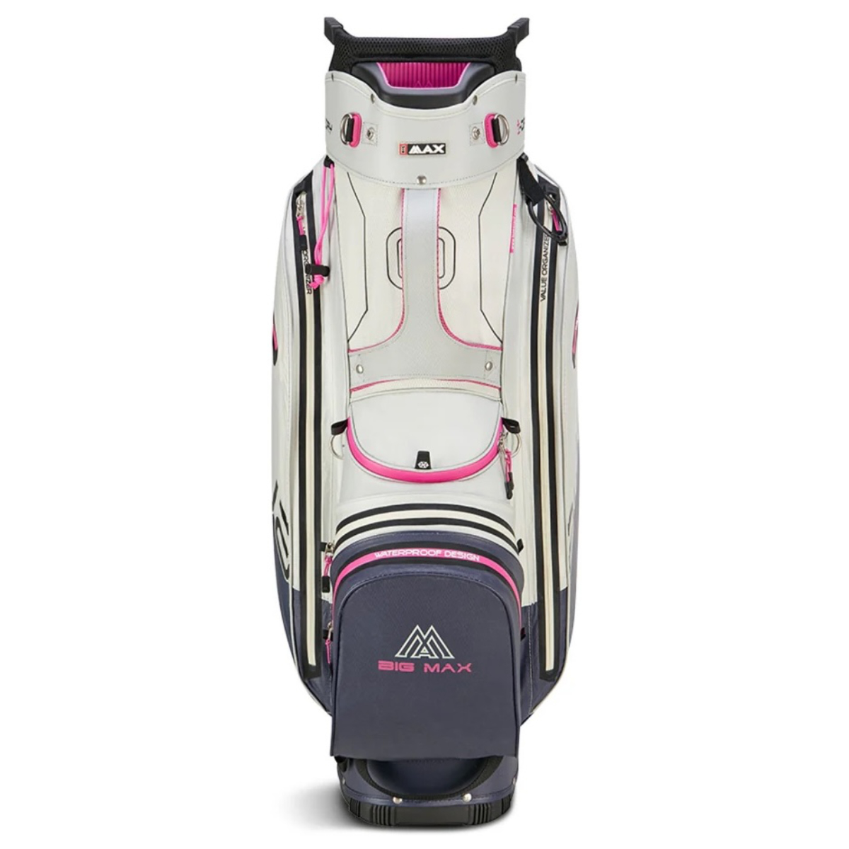 Big Max Aqua Sport 4 Weiß/Blau/Pink Cartbag