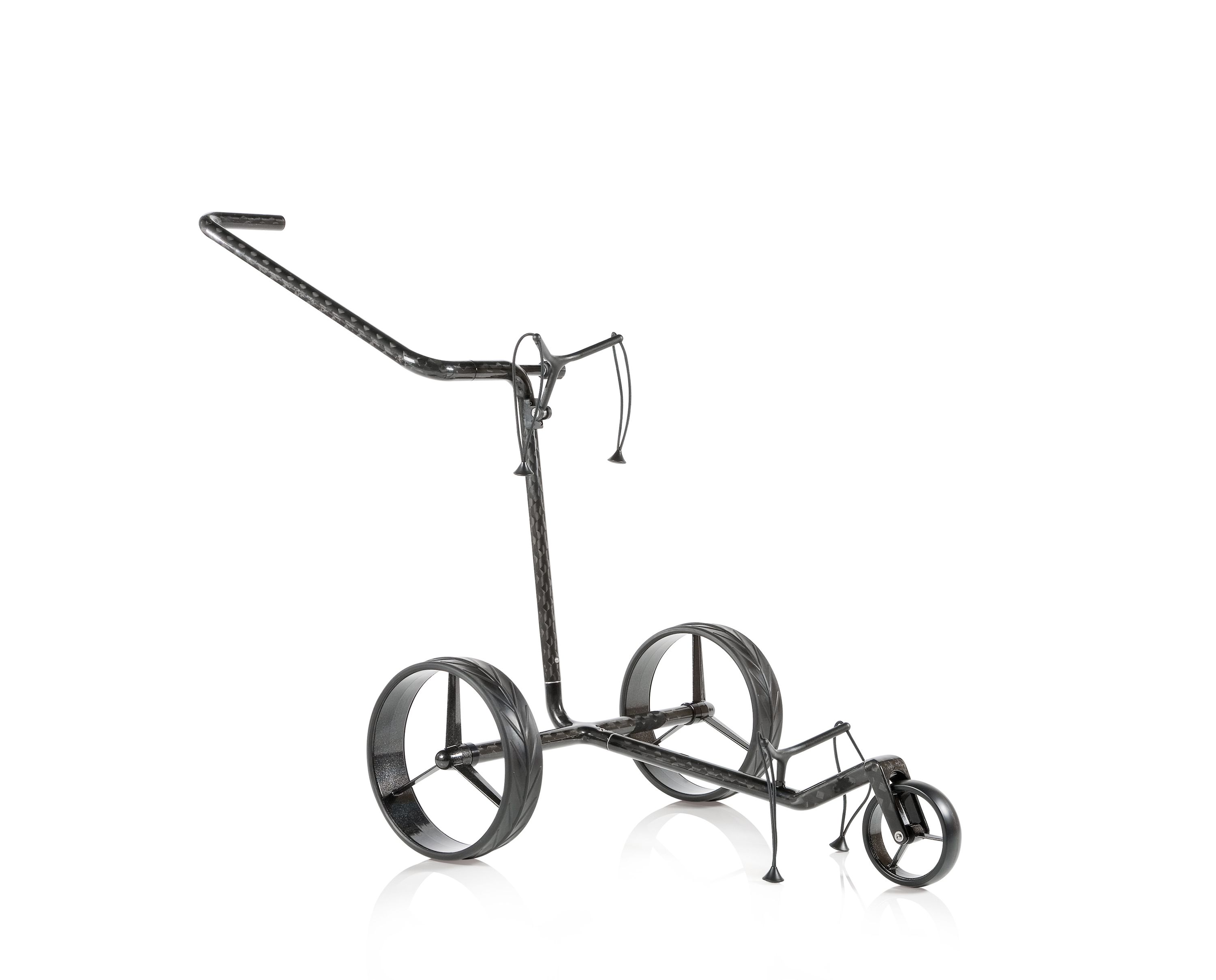JuCad Carbon 3-Rad Black Trolley