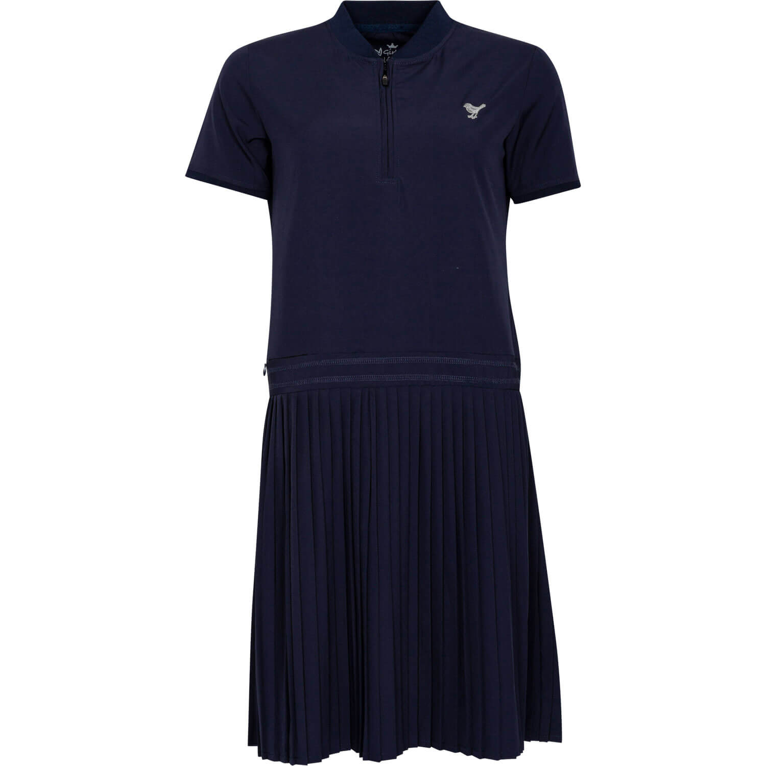 Girls Golf Polo Dress Navy