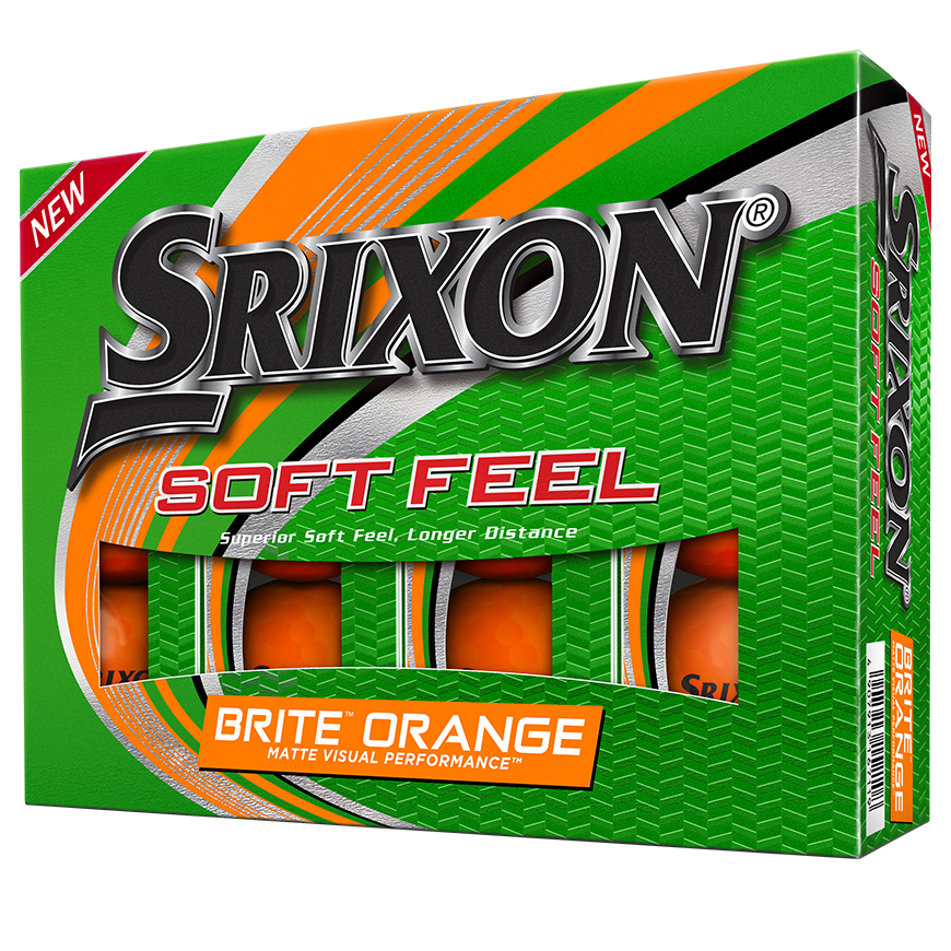 Srixon Soft Feel Brite Orange