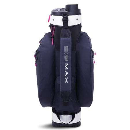 Big Max Dri Lite Silencio 2 Organizer Blue/Silver/Fuchsia Cartbag