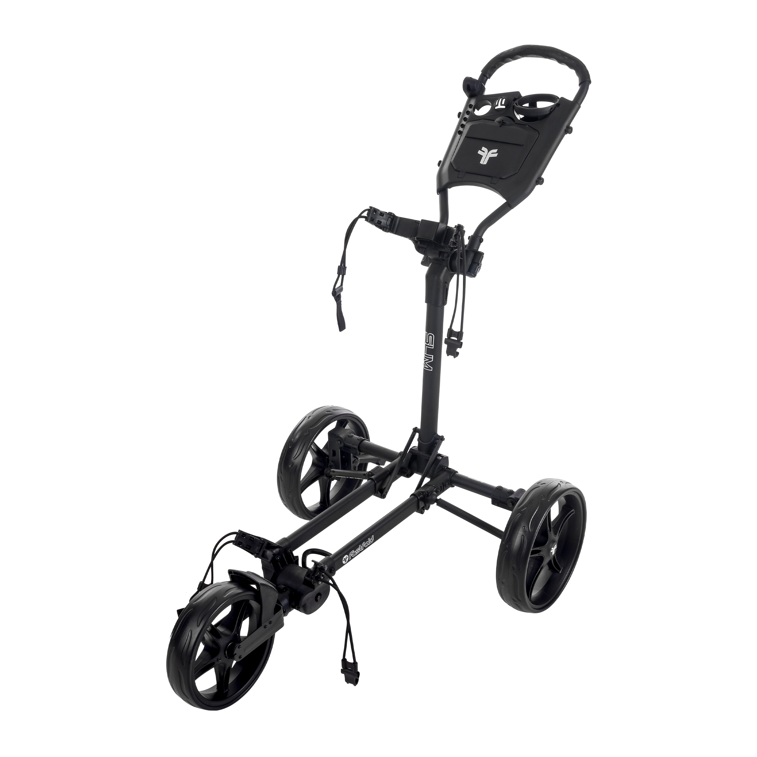 FastFold Slim 3 Wheel Charcoal/Black Trolley