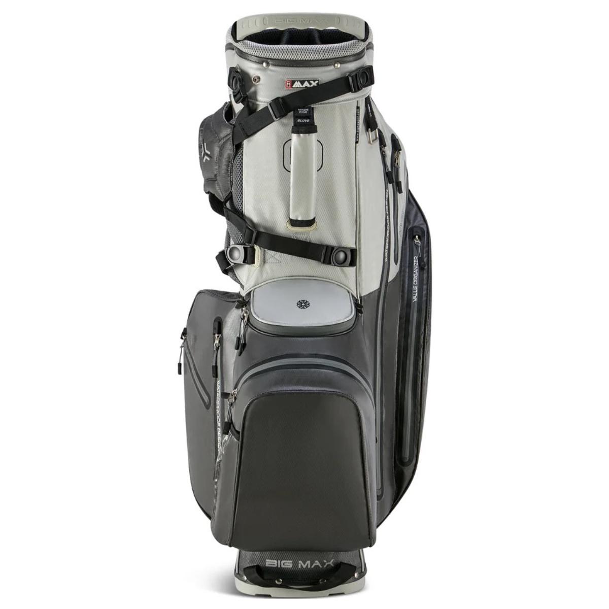 Big Max Aqua Hybrid 4 Grau/Silber Standbag