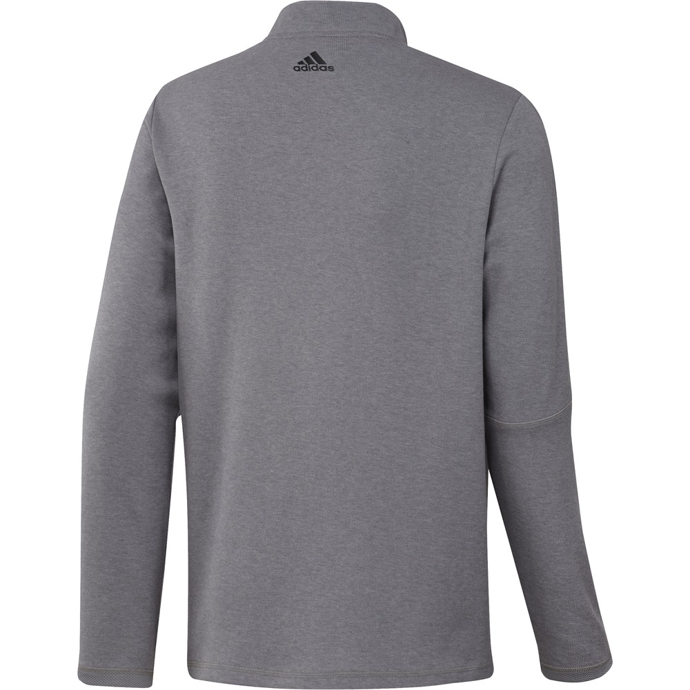 Adidas 3-Stripe 1/4 Zip Grey Melange