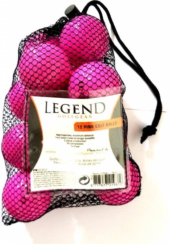Legend Ball Netz 12 Stk. - Pink