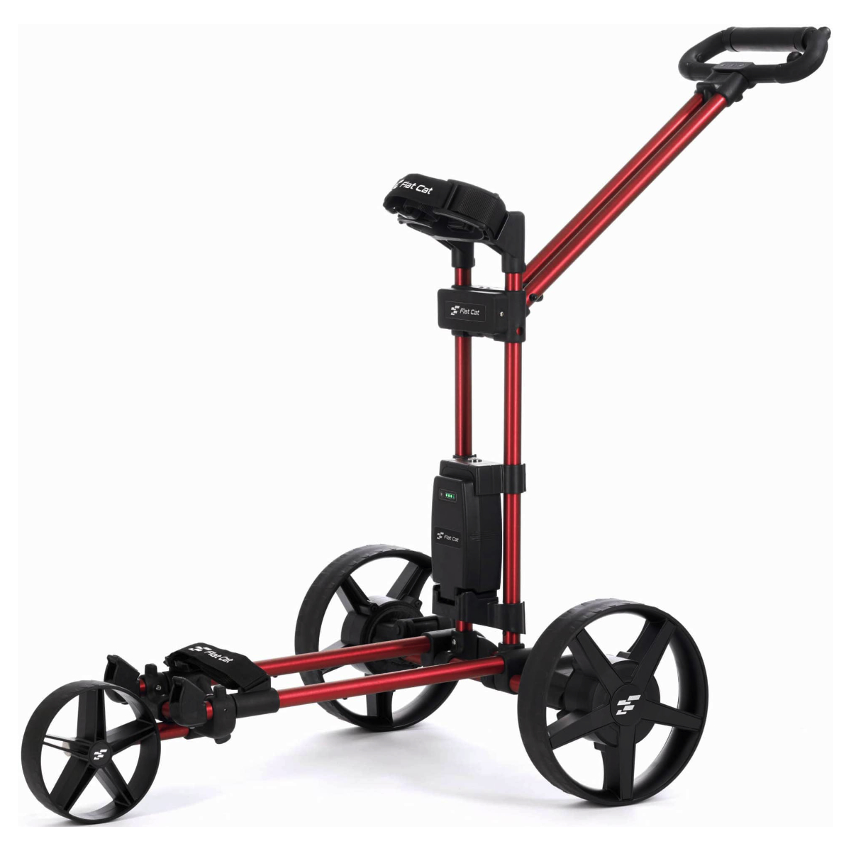 Flat Cat Spin 27 Holes Red E-Trolley