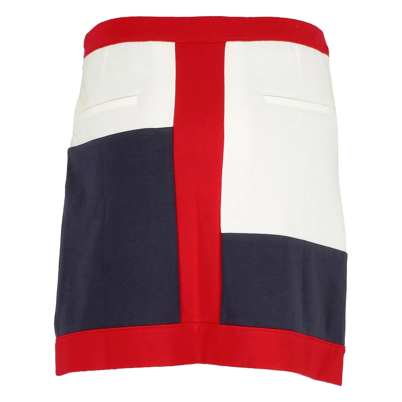 Cherie Collection Colorblock Skort Navy/White/Red