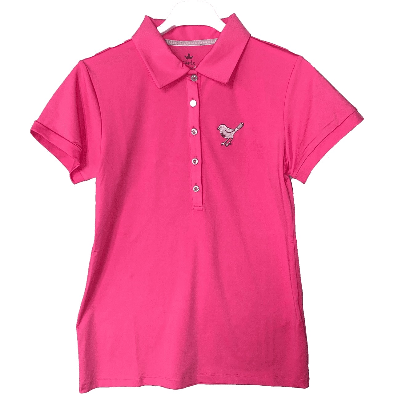 Girls Golf I Like it Polo Pink