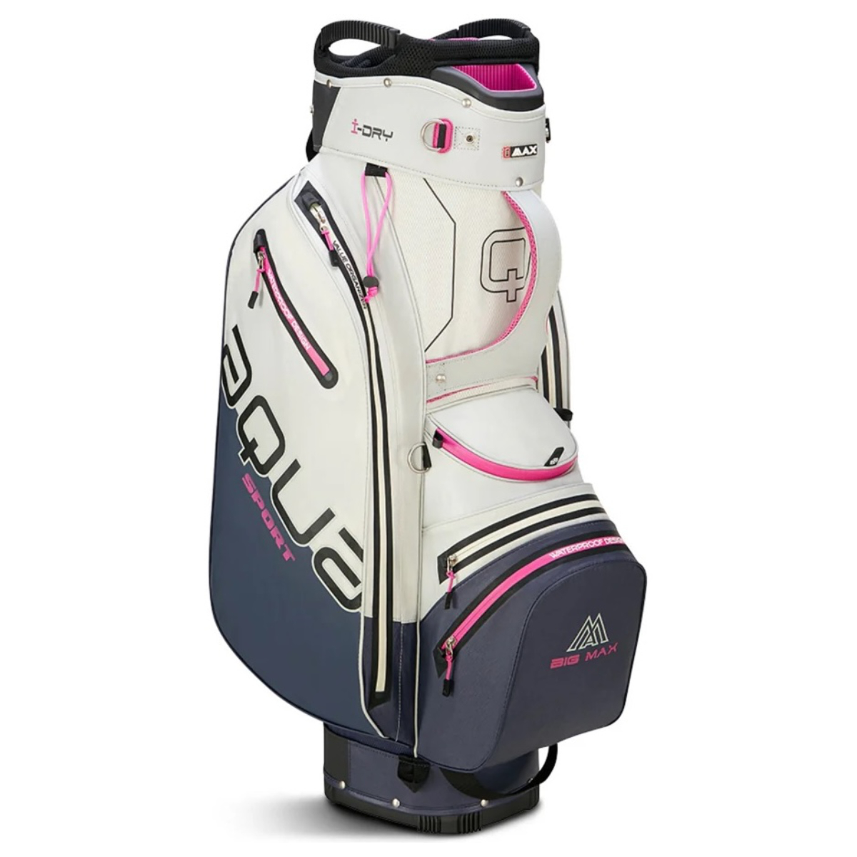 Big Max Aqua Sport 4 Weiß/Blau/Pink Cartbag