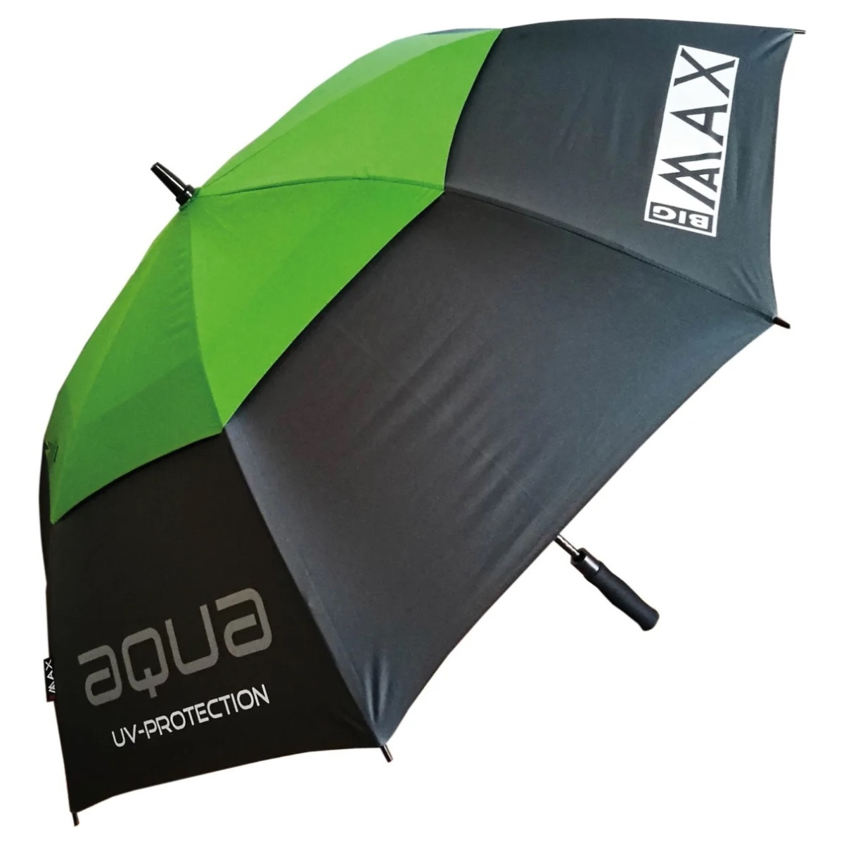 Big Max Aqua UV Regenschirm Charcoal/Lime