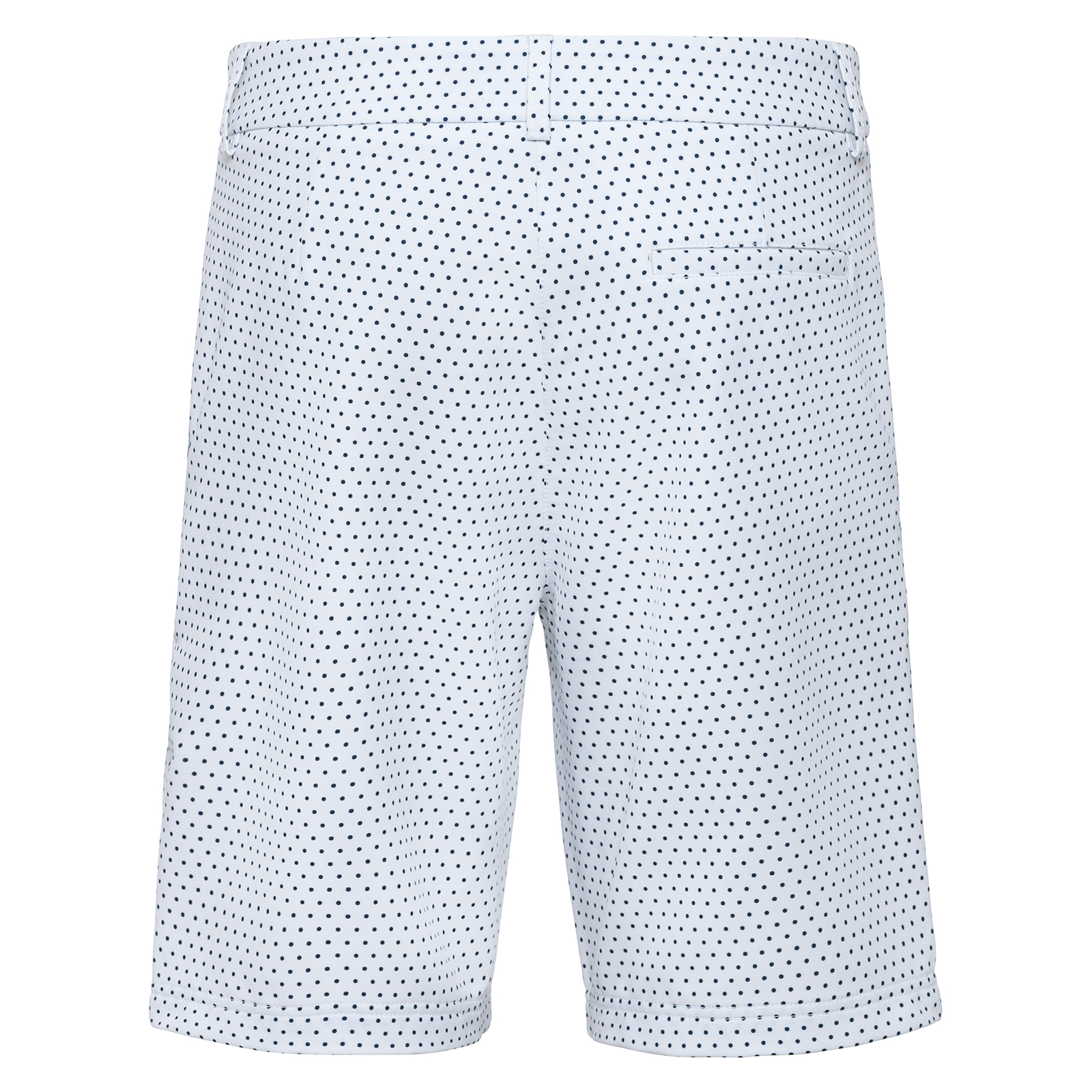 Golfino Perfect Round Water Reppelent Dot Shorts Optic White