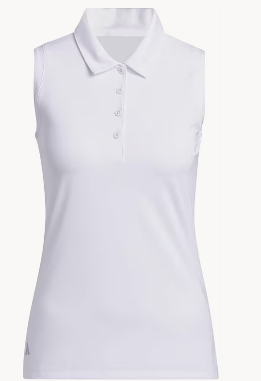 adidas Ultimate Solid Sleeveless Polo