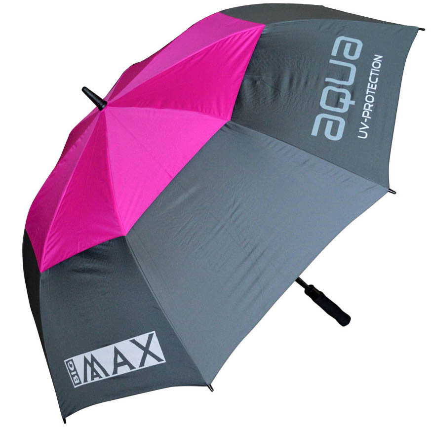 Big Max Aqua UV Regenschirm Charcoal/Fuchsia