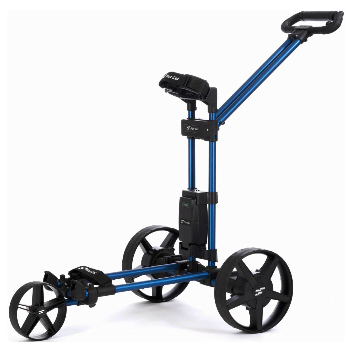 Flat Cat Spin 27 Holes Blue E-Trolley