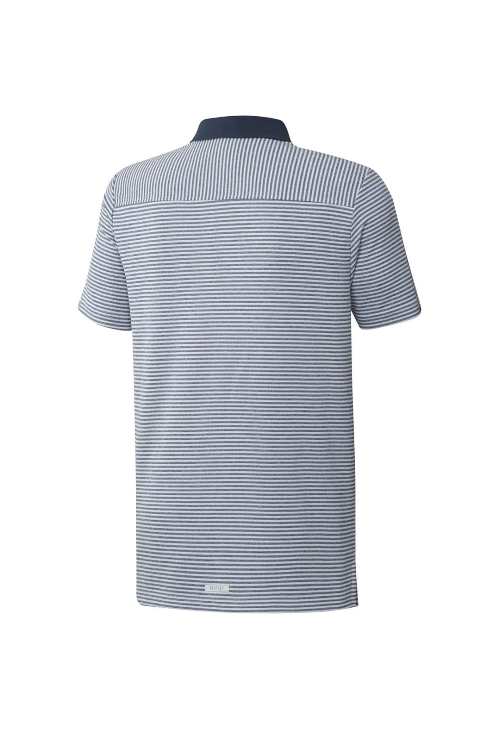 Adidas Heatready Mircostripe Polo Navy/White