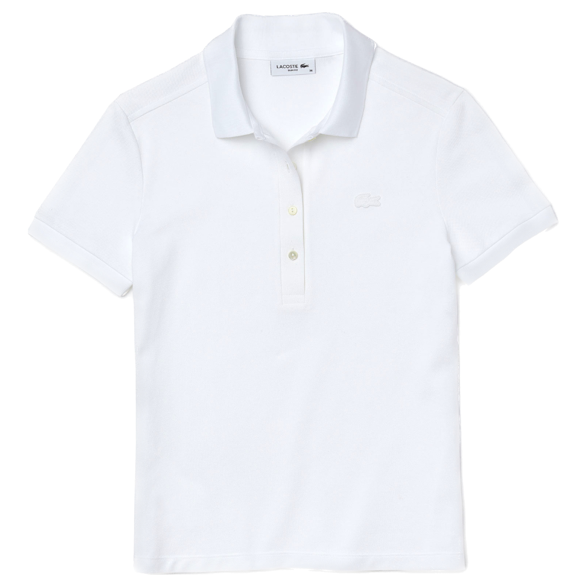 Lacoste Classic Cotton Polo Weiss