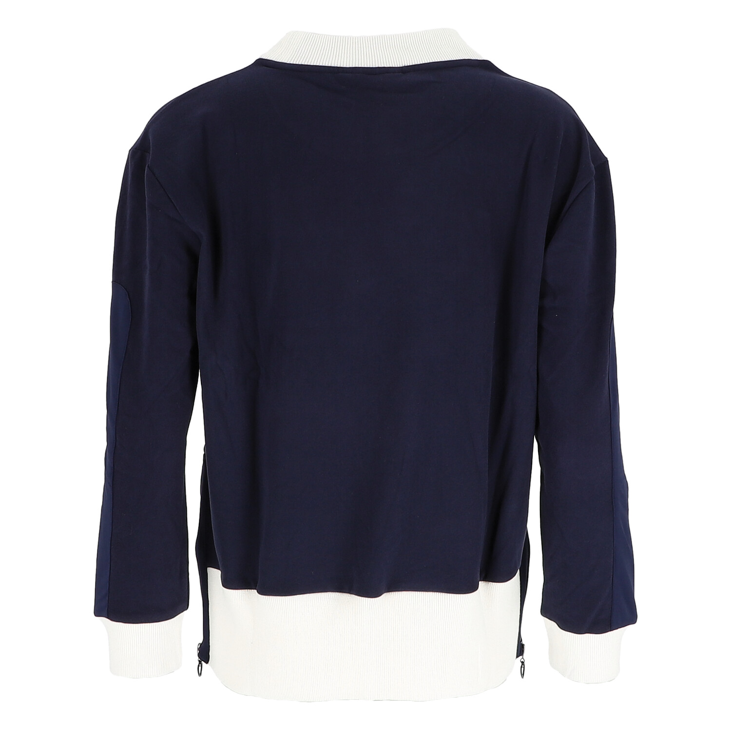 Cherie Collection Round Fleece Pullover Navy
