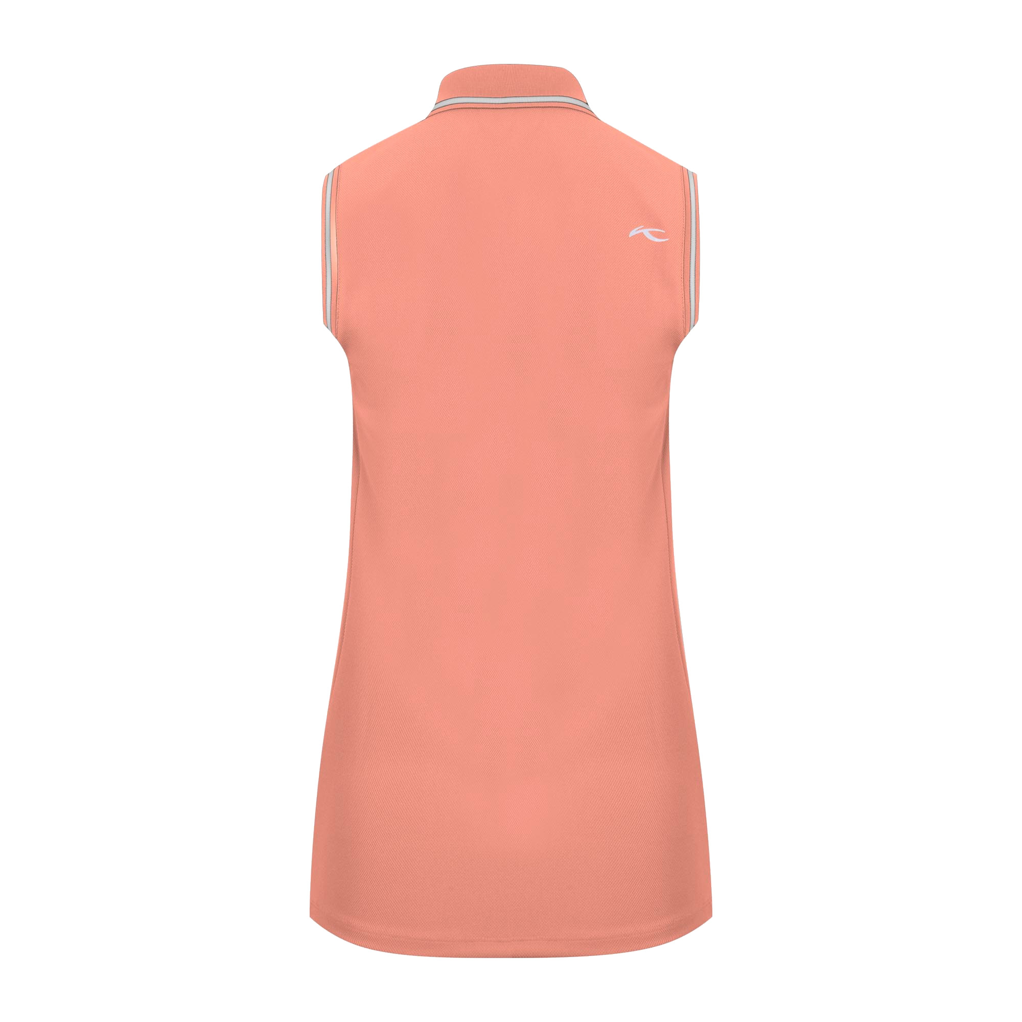 Kjus V-Neck Sleeveless Polo Melon