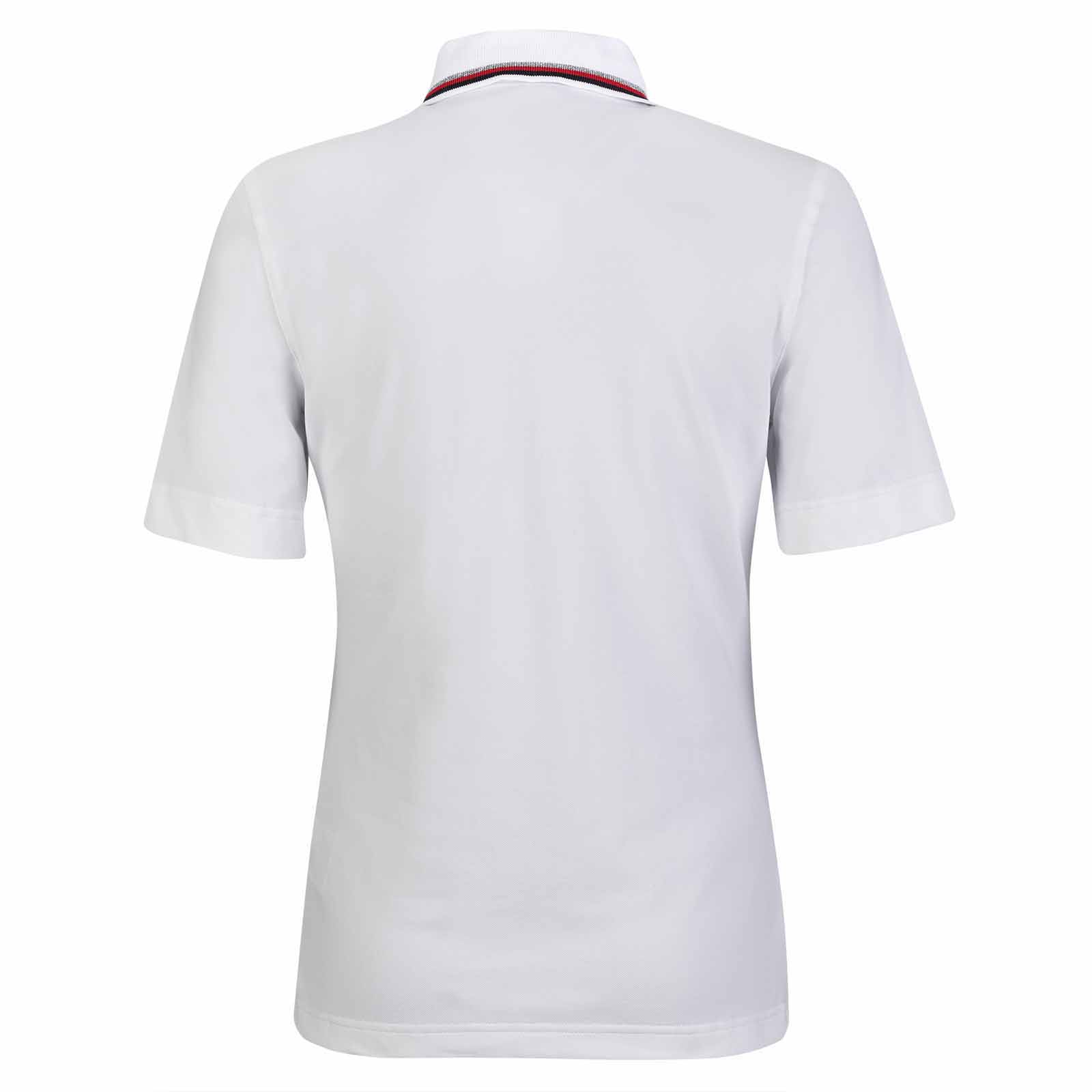 Golfino Club Short Sleeve Polo Optic White