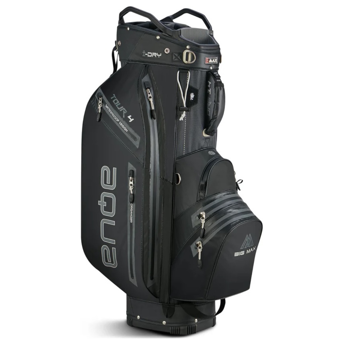 Big Max Aqua Tour 4 Black Cartbag