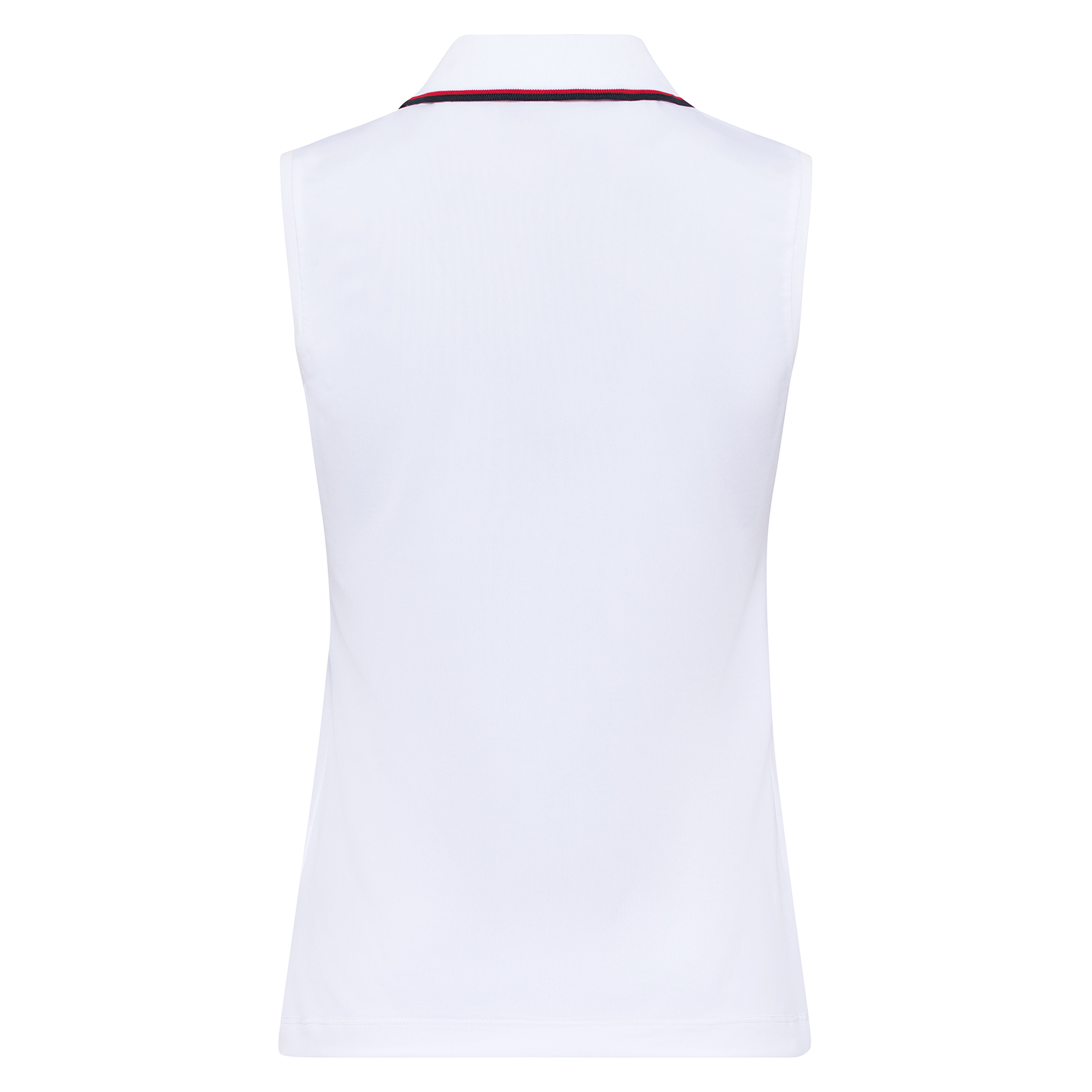 Golfino New Club Sleveless Polo Optic White