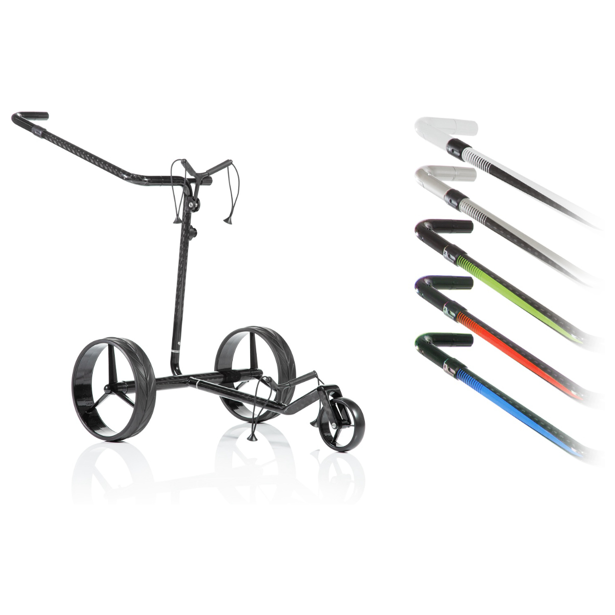 JuCad Carbon Travel 2.0 Black/Red E-Trolley