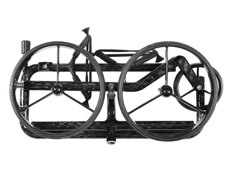 JuCad Carbon 3-Rad Black Trolley