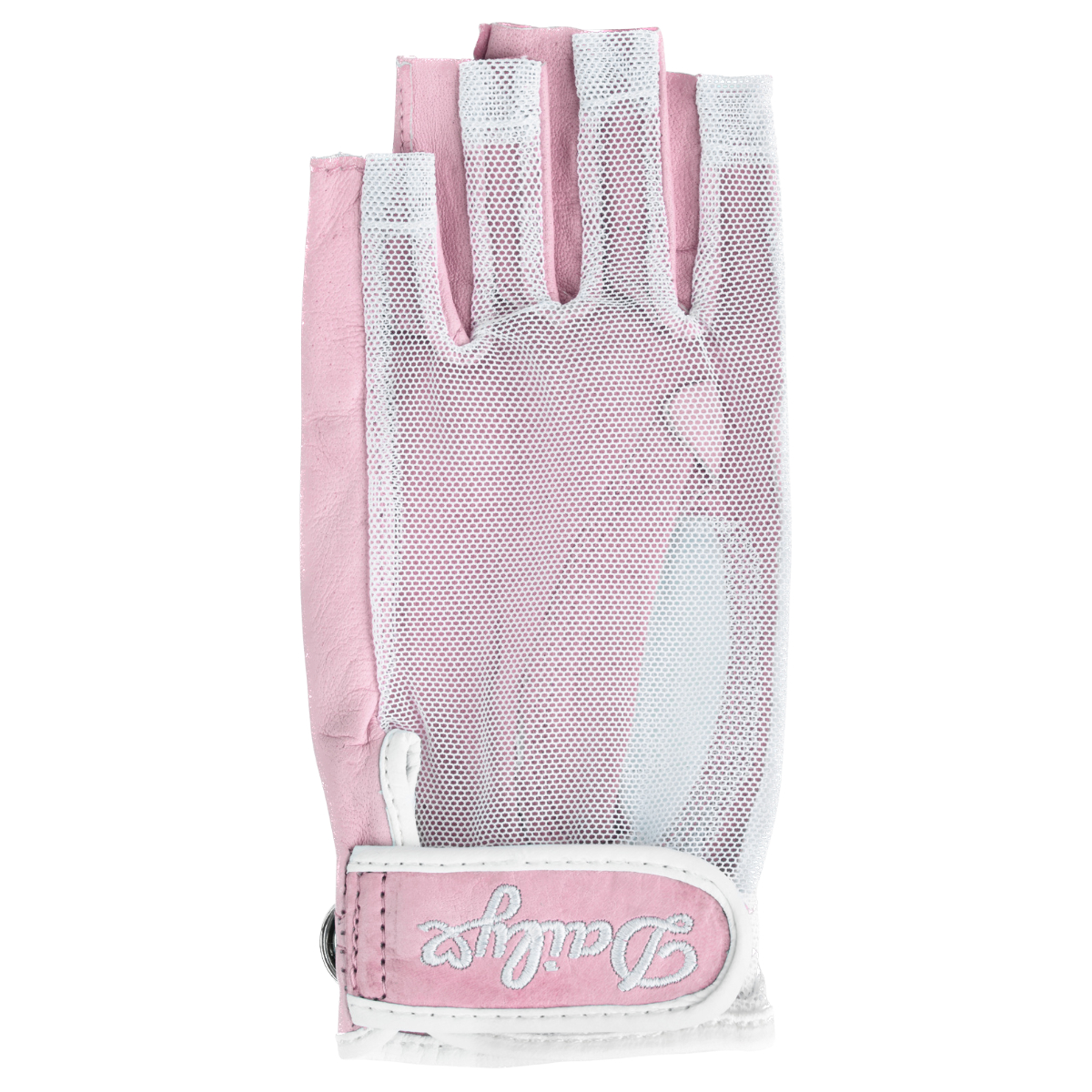 Daily Sports Sun Glove Half Finger Pink Damen