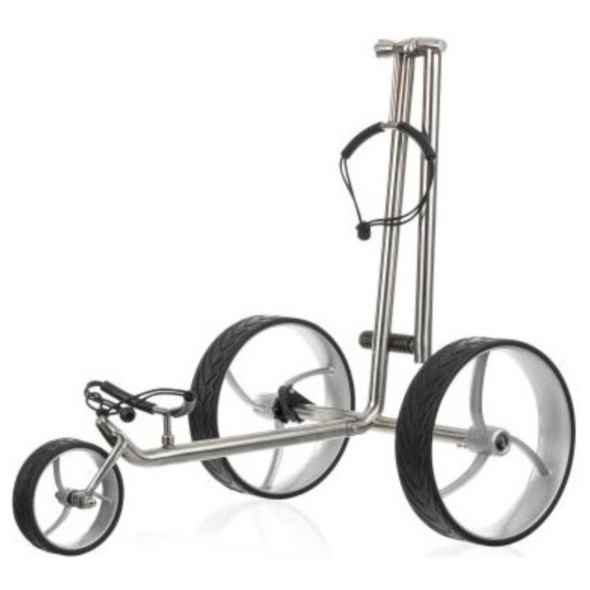 Trendgolf Cushy S Edelstahl poliert Trolley