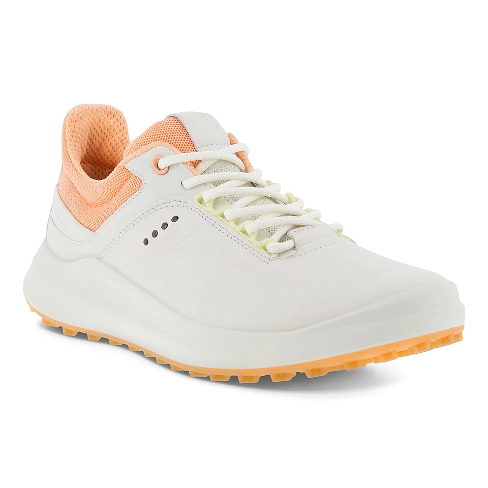 Ecco Golf Core White/Peach Damen