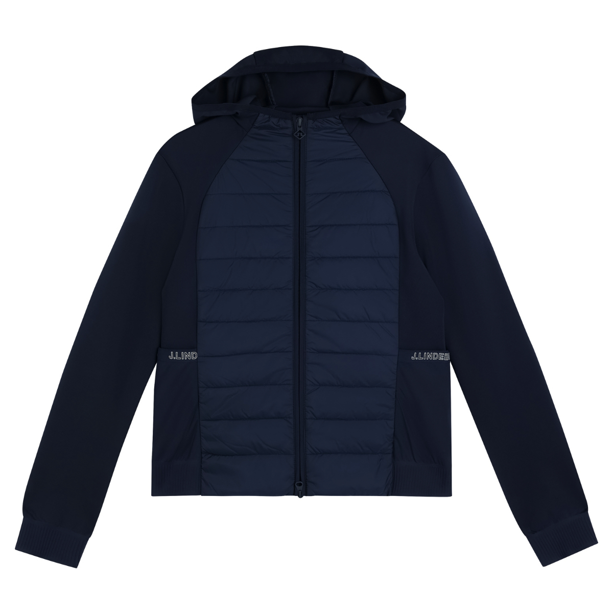 J.Lindeberg Keisha Hybrid Hood Jacket JL Navy