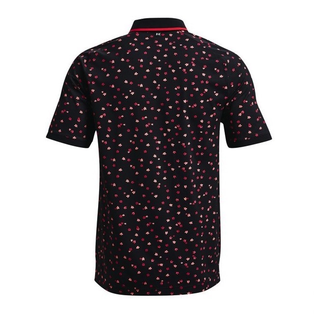 Under Armour Iso-Chill Floral Polo Black