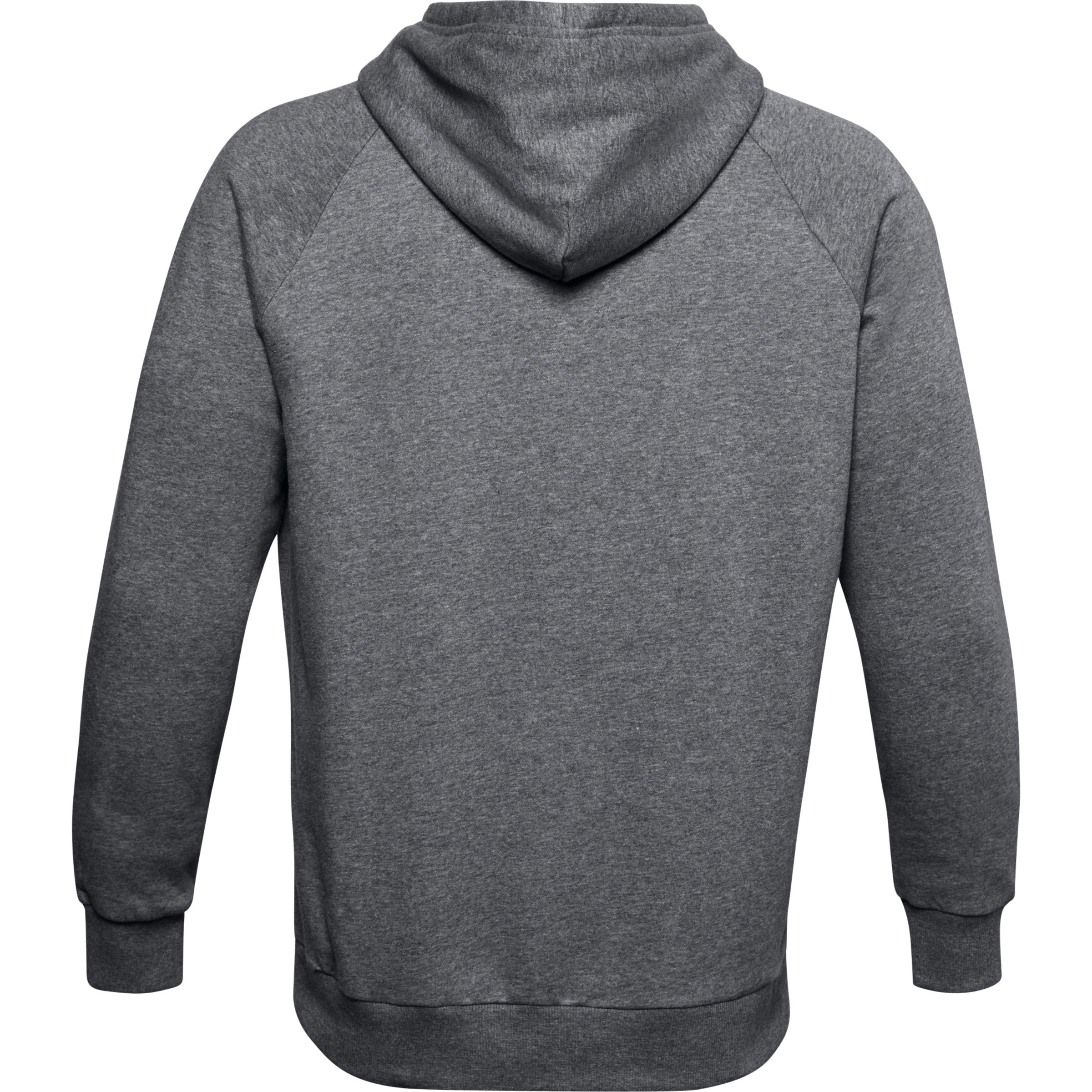 Under Armour Rival Fleece Hoodie Pullover Gray Heather