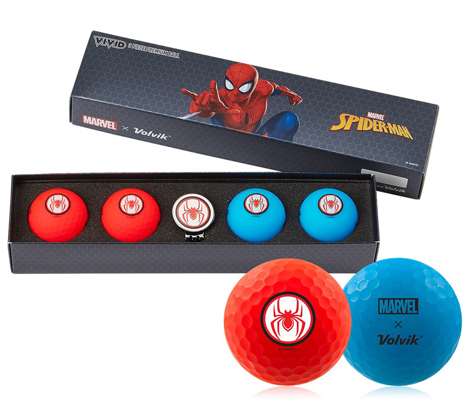 Volvik Marvel Set Spiderman