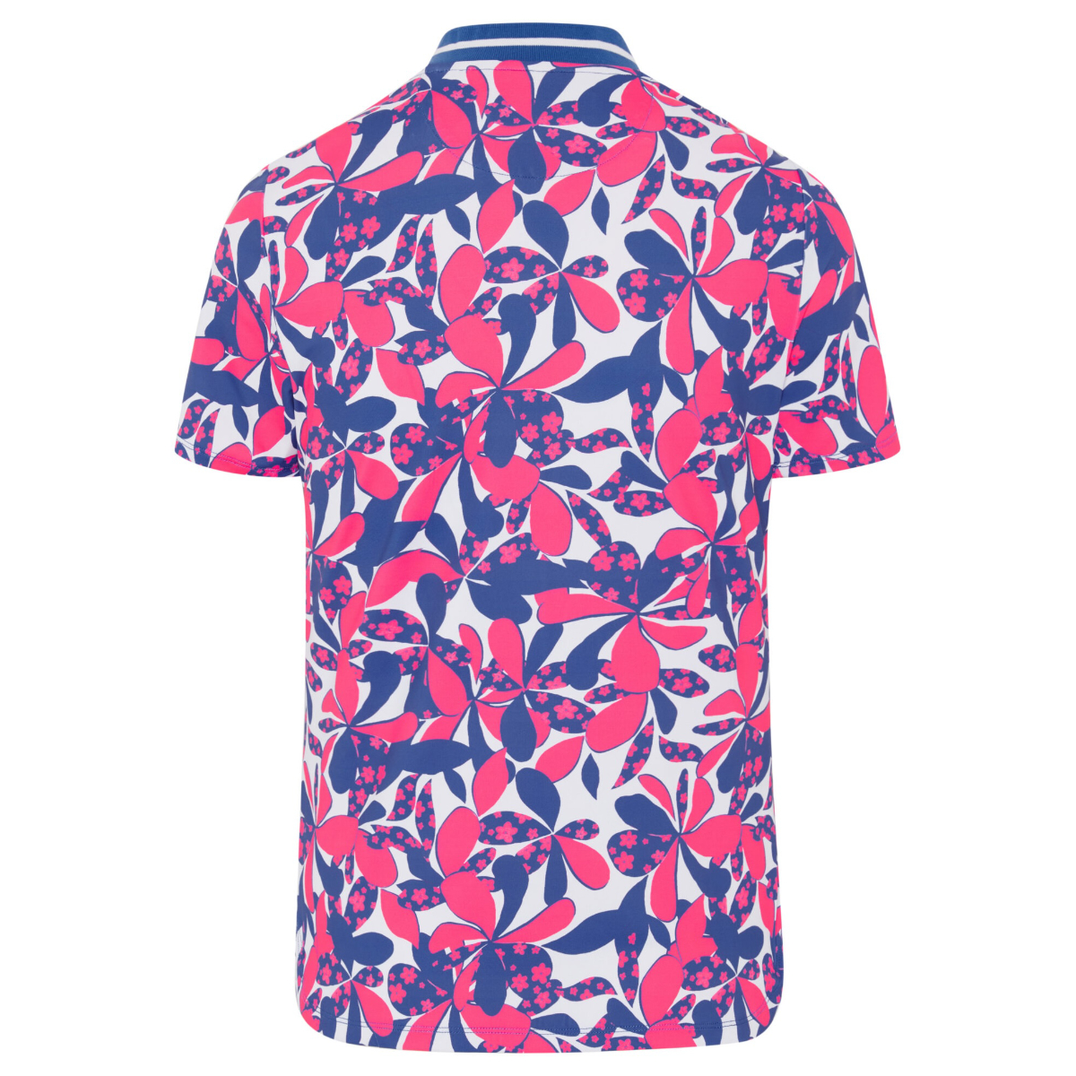 Penguin Floral Printed Polo Pink