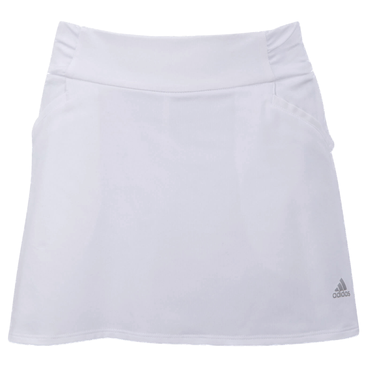 Adidas Girls Ruffled Skirt White