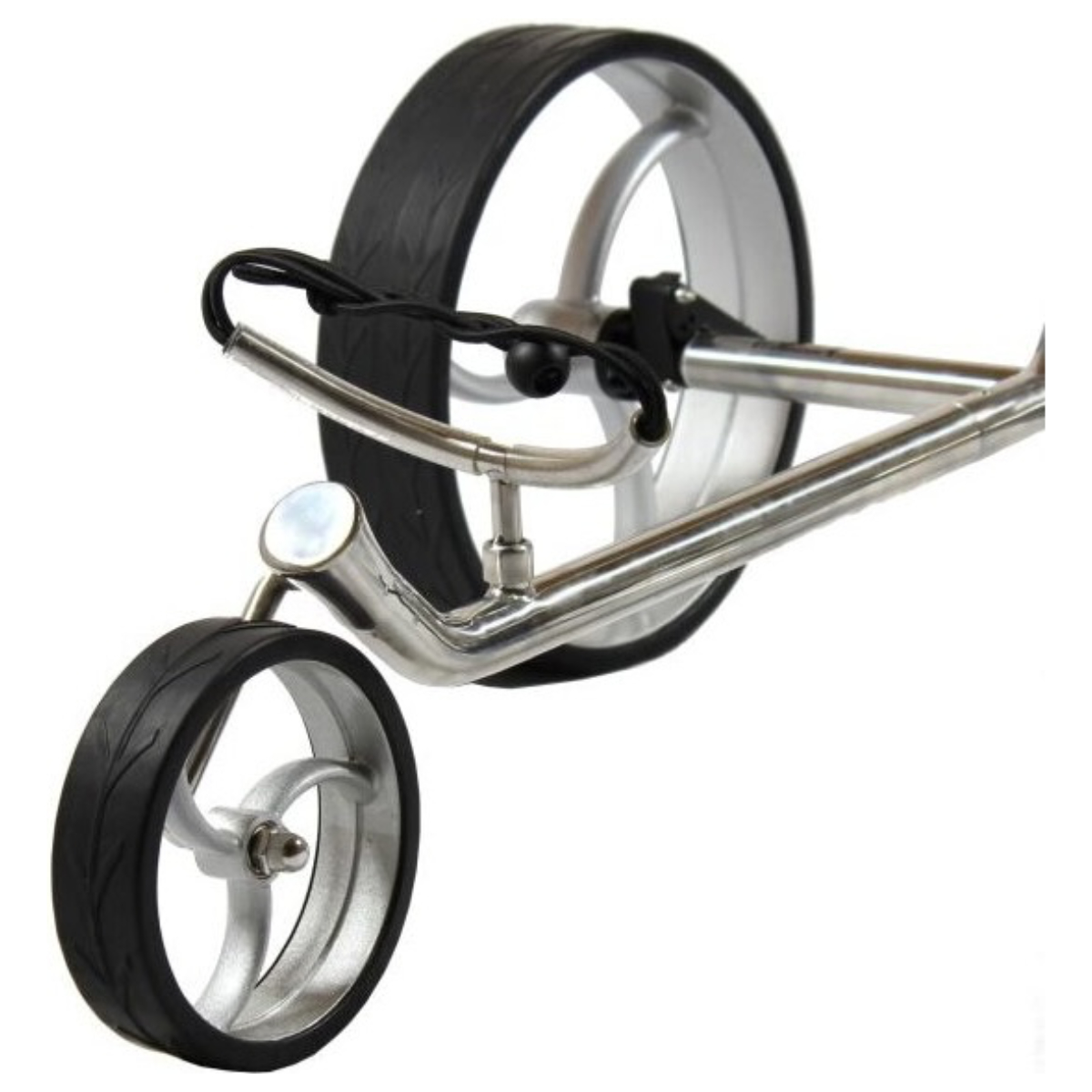 Trendgolf Cushy Edelstahl poliert Trolley