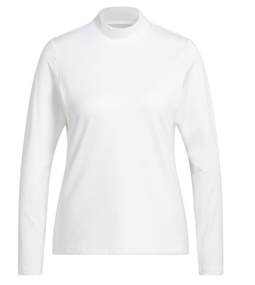 Adidas Beyond the Course Mesh Longsleeve Mock Shirt
