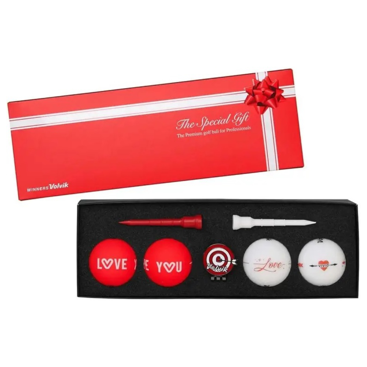 Volvik I Love You Set balles de golf