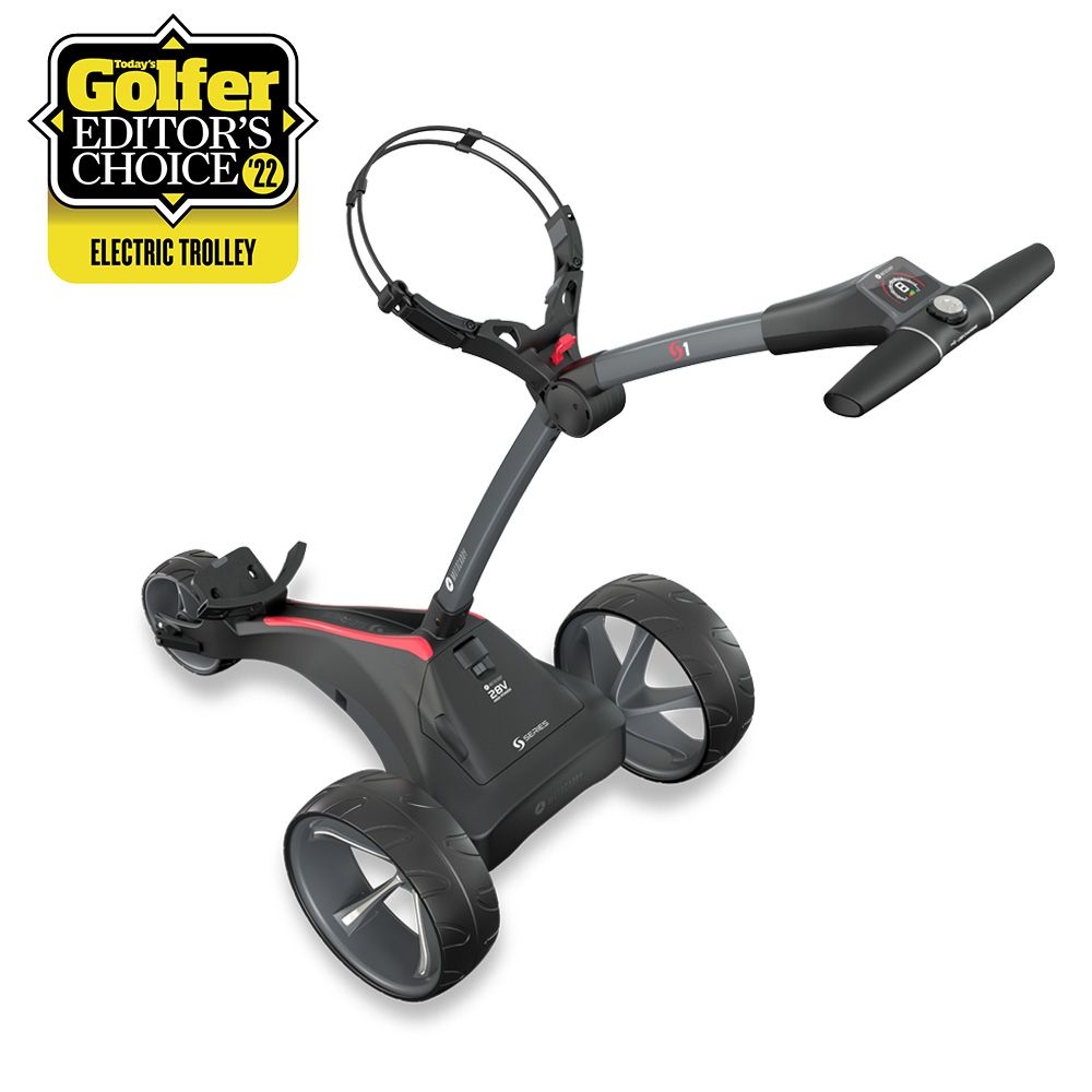 Motocaddy S1 DHC '22 Standard (18 hole) E-Trolley