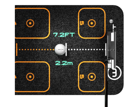 Golf Putting-Matte Wellputt First 3 m