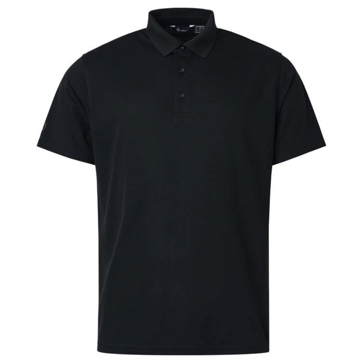 Abacus Cray Drycool Polo Schwarz
