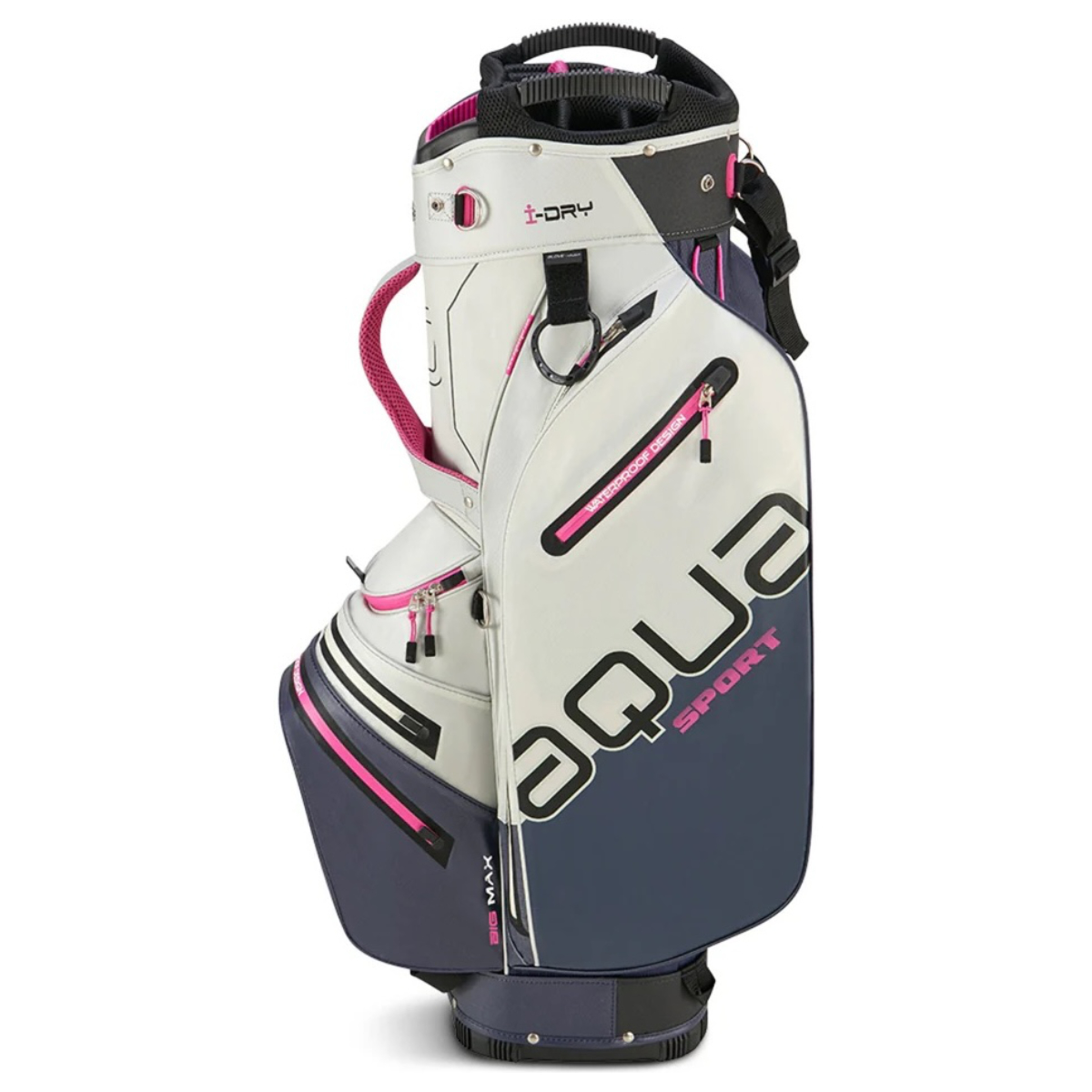 Big Max Aqua Sport 4 Weiß/Blau/Pink Cartbag