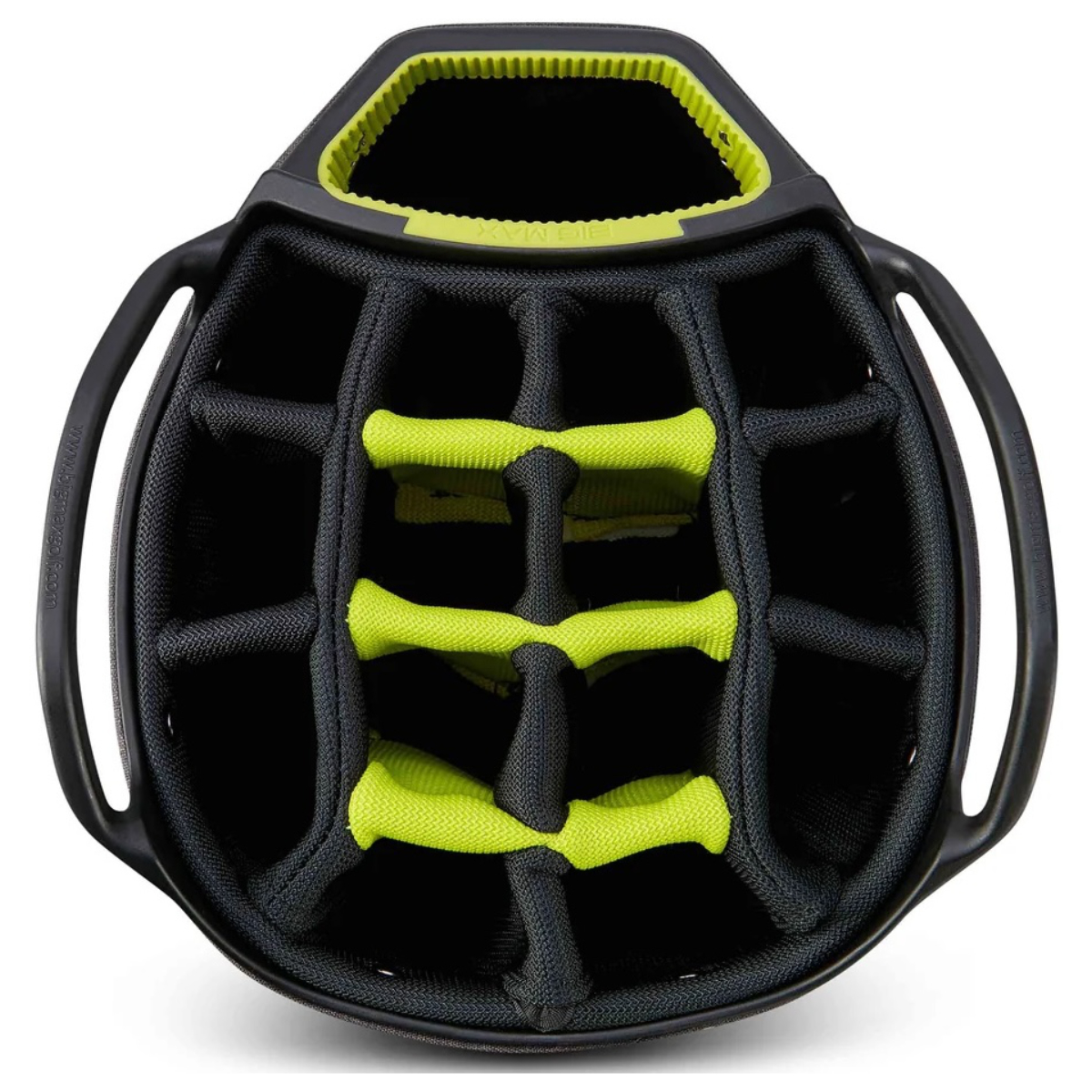 Big Max Aqua Tour 4 Black/Charcoal/Lime Cartbag