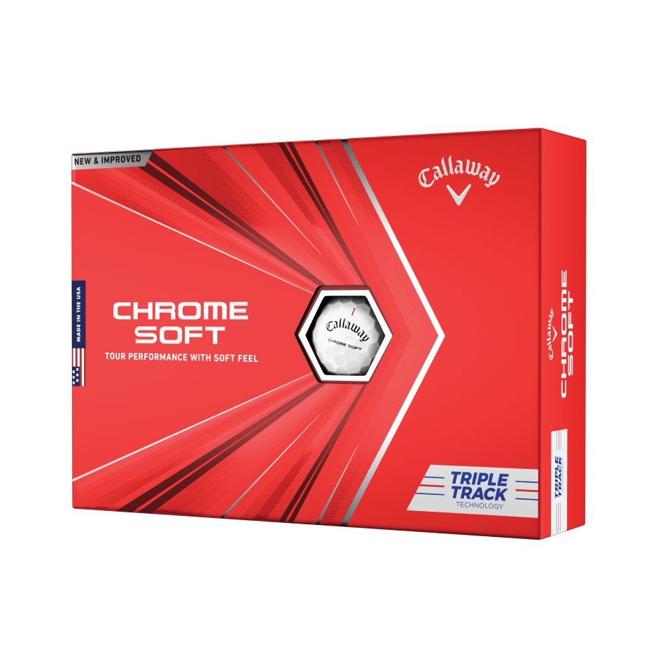 Callaway Chrome Soft Triple Track 20 White