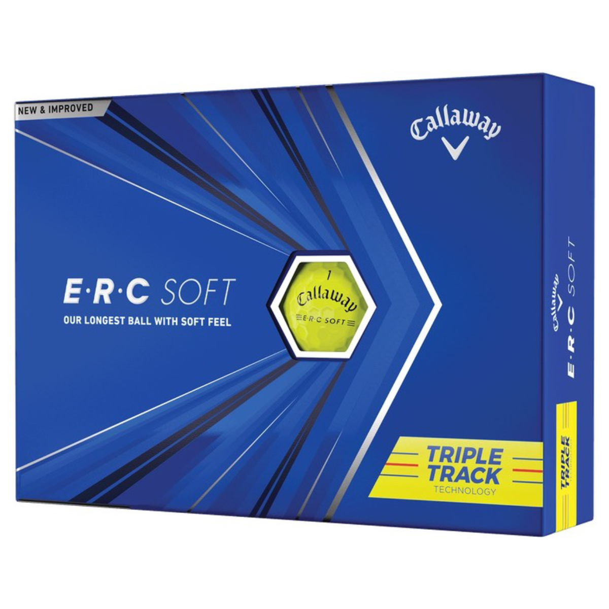 Callaway ERC Soft Triple Track 21 Yellow