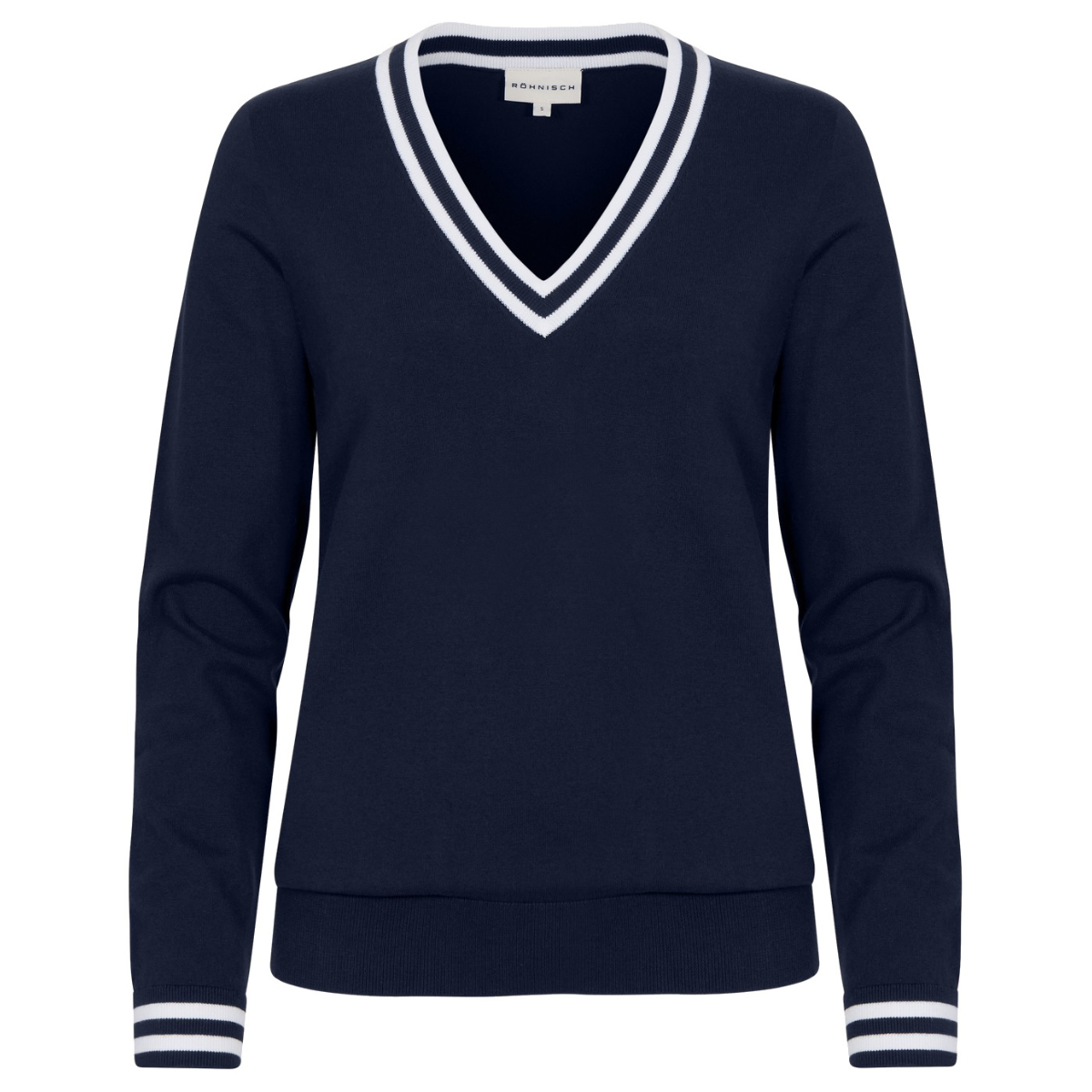 Röhnisch Adele Knitted Sweater Navy