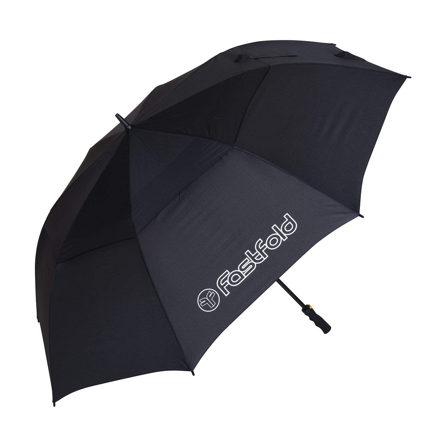 Fastfold Regenschirm High End UV Black Logo
